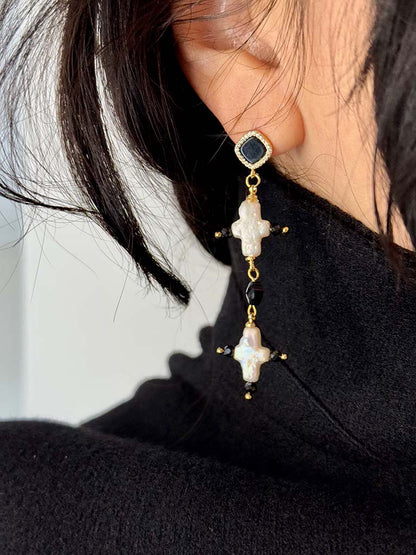 Σκουλαρίκια Baroque Pearl