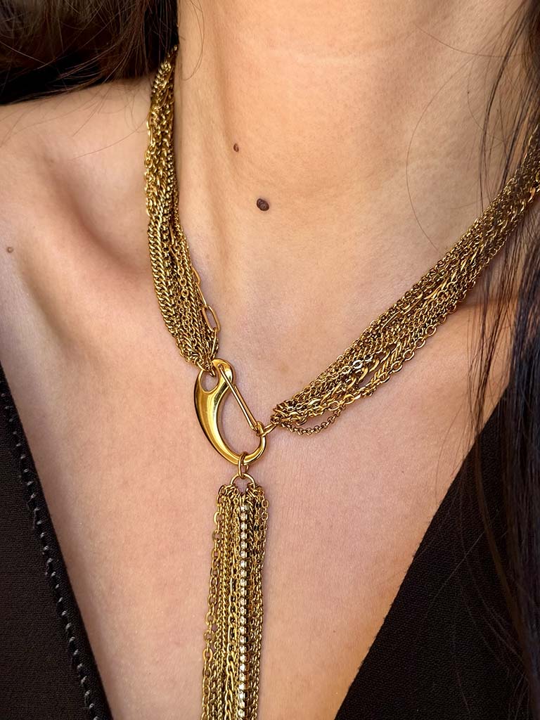 Χειροποίητο Κολιέ Transformer από Ανοξείδωτο Ατσάλι