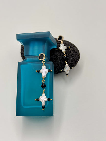 Σκουλαρίκια Baroque Pearl
