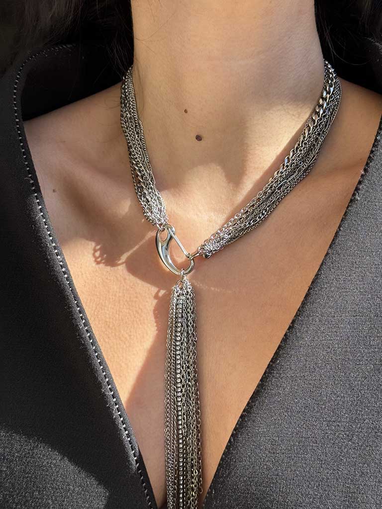 Χειροποίητο Κολιέ Transformer από Ανοξείδωτο Ατσάλι