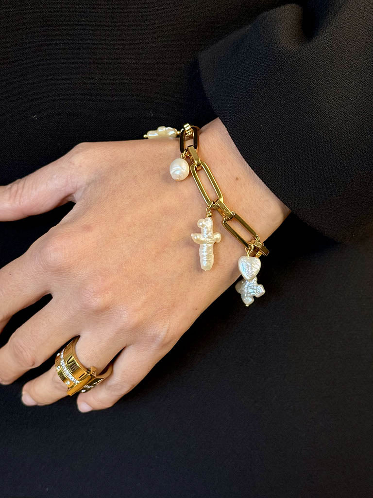 Pearl Statement Βραχιόλι