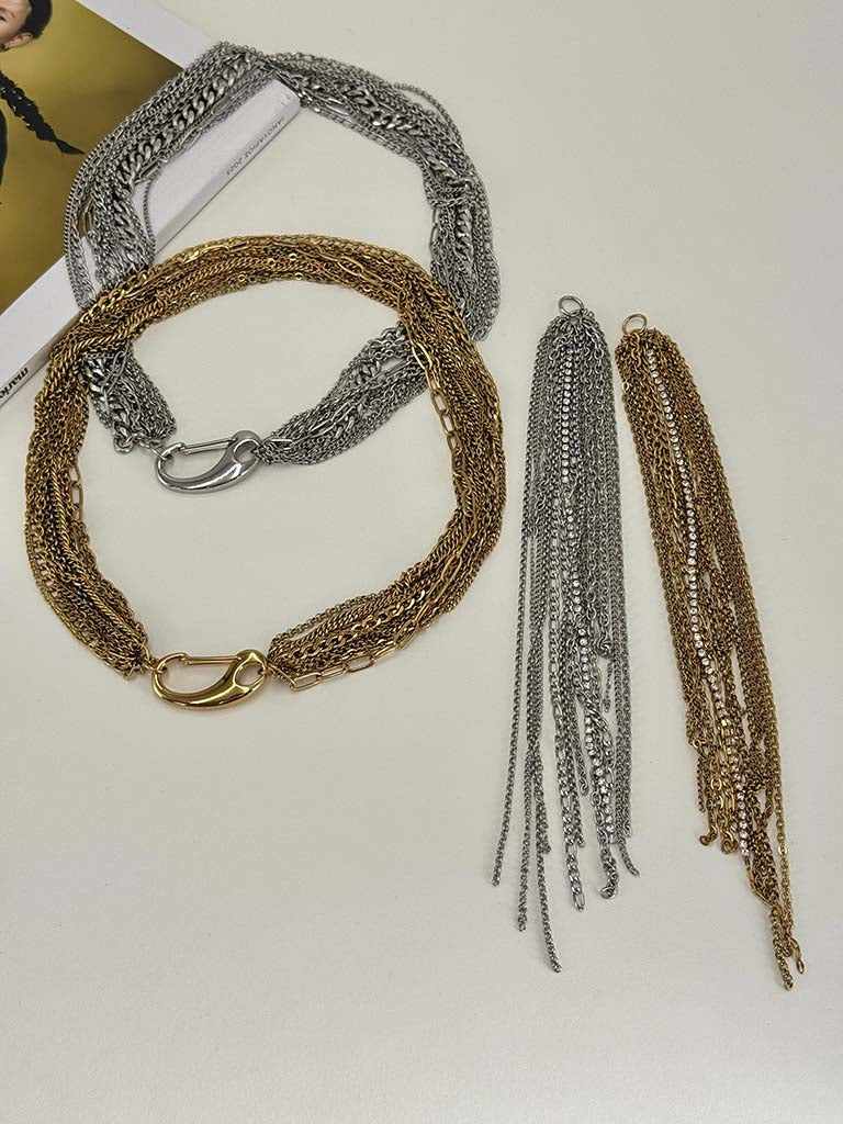 Χειροποίητο Κολιέ Transformer από Ανοξείδωτο Ατσάλι