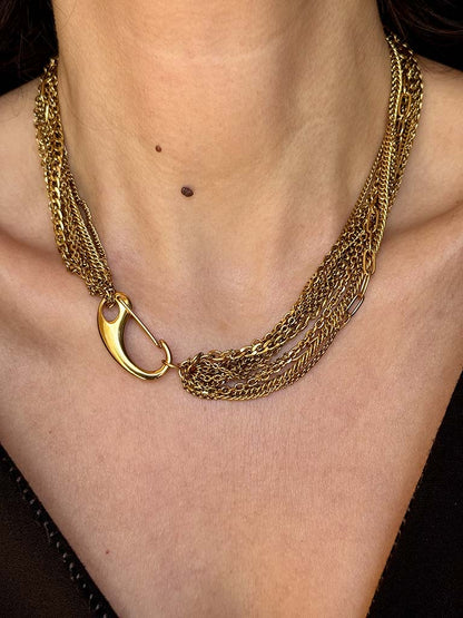 Χειροποίητο Κολιέ Transformer από Ανοξείδωτο Ατσάλι