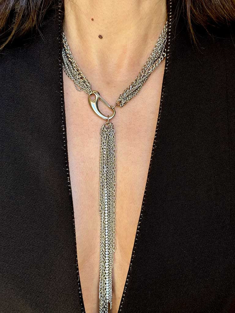 Χειροποίητο Κολιέ Transformer από Ανοξείδωτο Ατσάλι