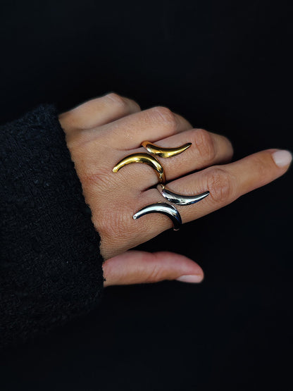 Spirit gold ring