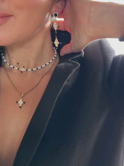 Σκουλαρίκια Baroque Pearl