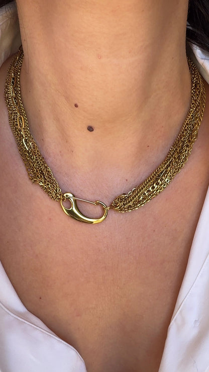 Χειροποίητο Κολιέ Transformer από Ανοξείδωτο Ατσάλι